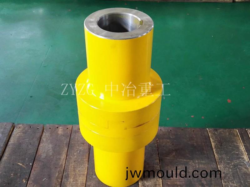 連軸器兩根轉(zhuǎn)軸(zhou)運(yùn)(yun)行帶有(you)潤(run)滑裝置